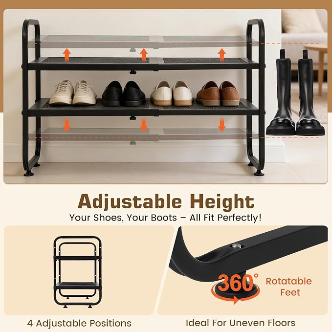 Expandable Shoe Rack - Image 4