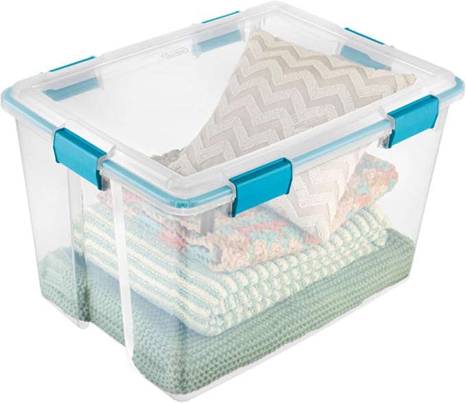 Sterilite 16-Pack Gasket Box, Weather-Resistant Storage Bins - Image 8