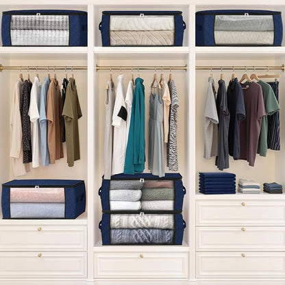 Fab totes 35L Closet Organizers and Storage, Foldable Under Bed Storage - Image 7