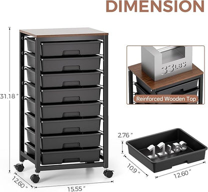 SYKIARIOL Rolling Storage Cart - Image 3