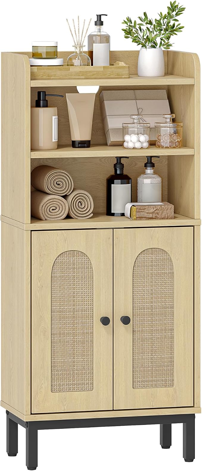 Hzuaneri Bathroom Storage Cabinet, Small Floor Cabinet - Image 9