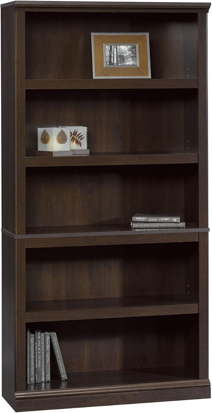 Sauder 5-Shelf Bookcase/ Book shelf, L: 35.28" x W: 13.23" x H: 69.76" by SAUDER%C2%AE