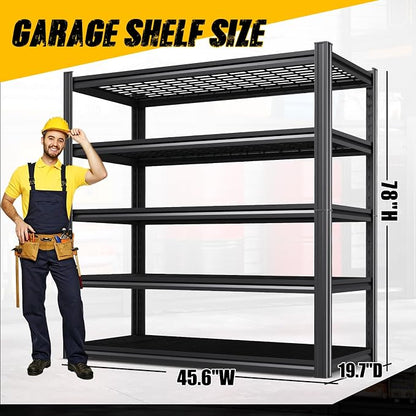 2-Pack Heavy Duty Garage Shelving - Image 2
