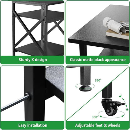 Ollieroo 3 Tier Printer Stand, Large Table - Image 7