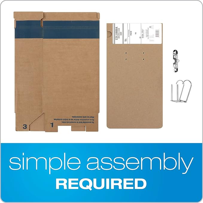 Globe-Weis Columbia Binding Case, Letter Size, High Arch - Image 8