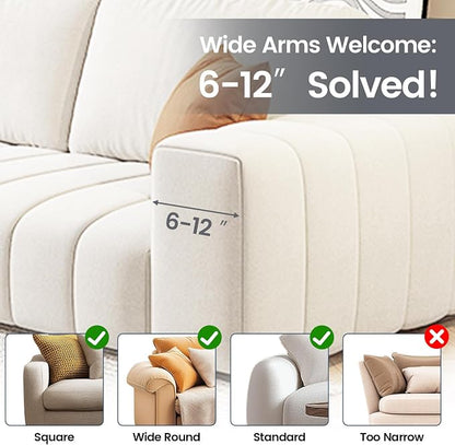 Couch Cup Holder Tray, Silicone Sofa Armrest organizer - Image 5