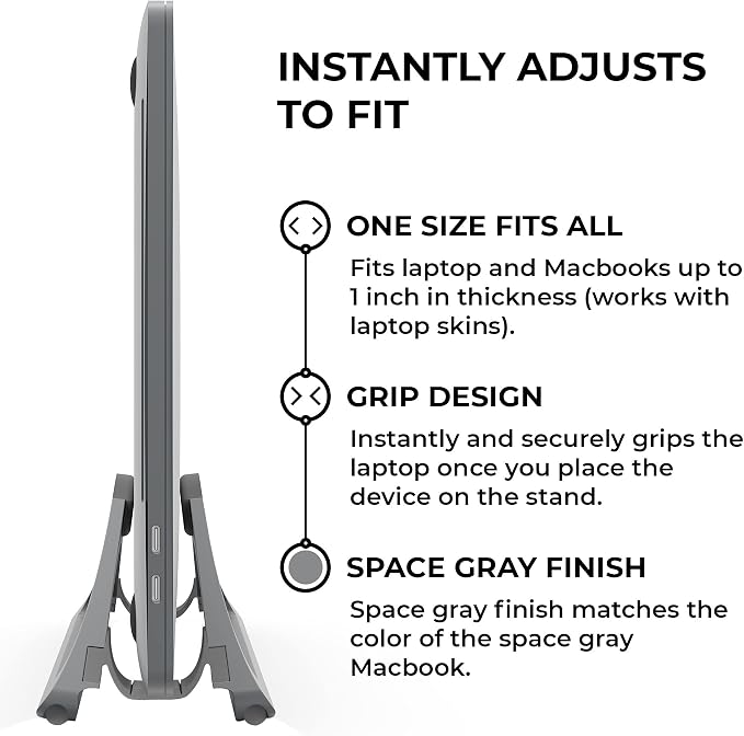 HumanCentric Vertical Laptop Stand - Image 4