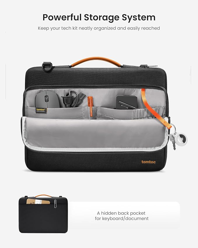 tomtoc 360 Protective Laptop Shoulder Bag - Image 2