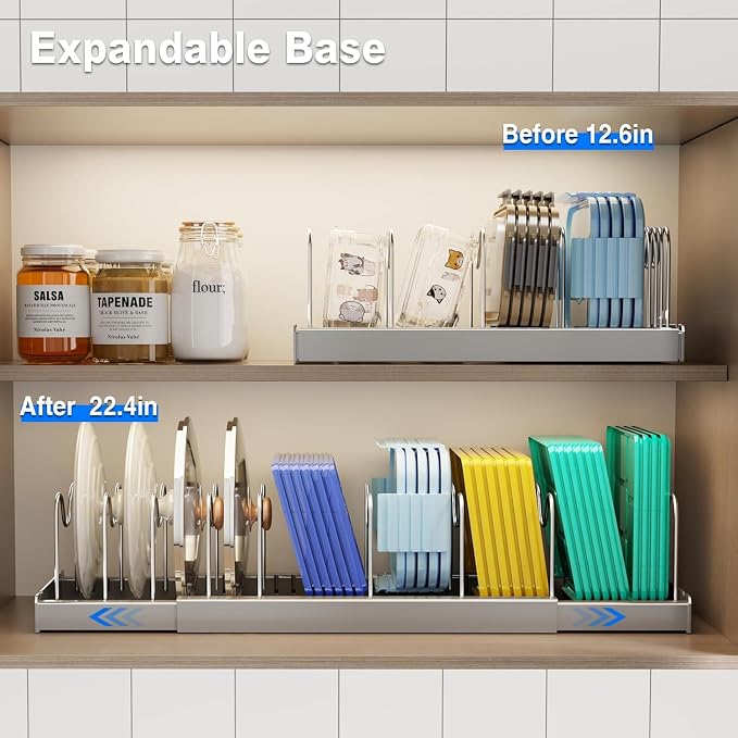 Pots and Pans Organizer Under Cabinet - Image 3