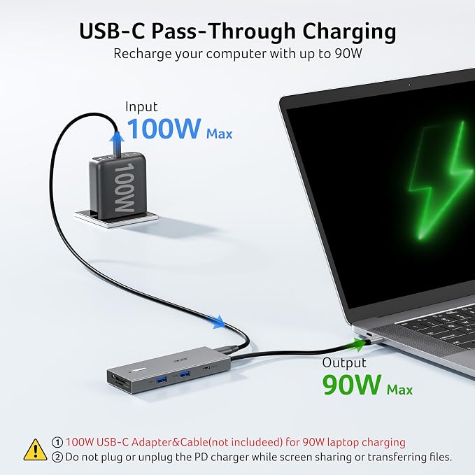 Acer USB-C Docking Station Dual Monitor, 9-in-1 Laptop Dock - Image 6