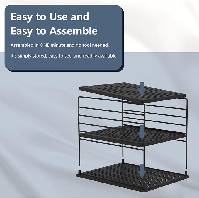 Pantry Organizer- Divided Compartment Holder - Image 3