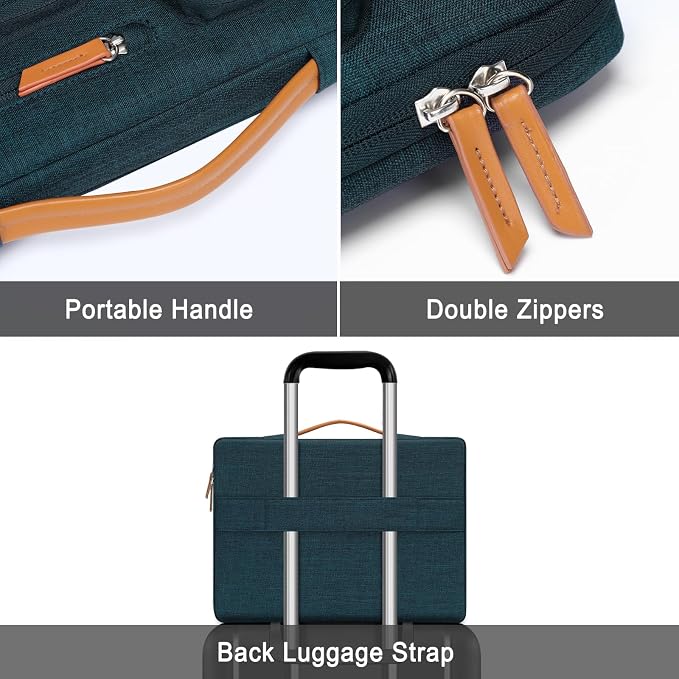 MOSISO 360 Protective Laptop Case 17.3 inch, 17-17.3 inch Laptop Sleeve - Image 4