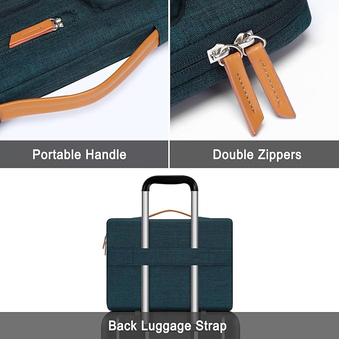 MOSISO 360 Protective Laptop Case 13.3 inch, 13-13.3 inch Laptop Sleeve - Image 4