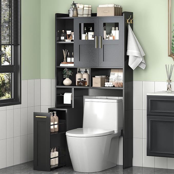 ELYKEN Over The Toilet Storage Cabinet - Image 2