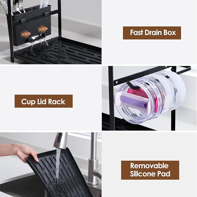 Housolution Water Bottle Organizer Drying Rack - Image 4