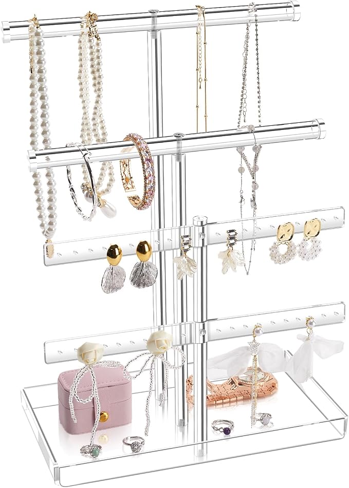 Acrylic Jewelry Organizer Stand - Image 8