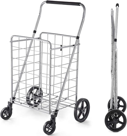 Wellmax Folding Grocery Cart - Image 8