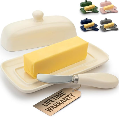 Zulay Butter Dish With Lid For Countertop by ZulayKitchen