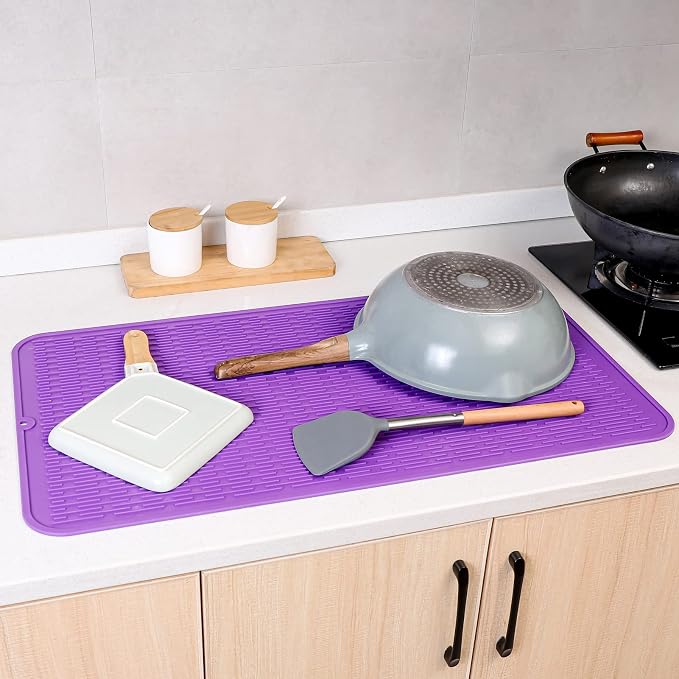 Silicone Dish Drying Mat for Multiple Usage, Easy clean, Eco-friendly, - Image 8