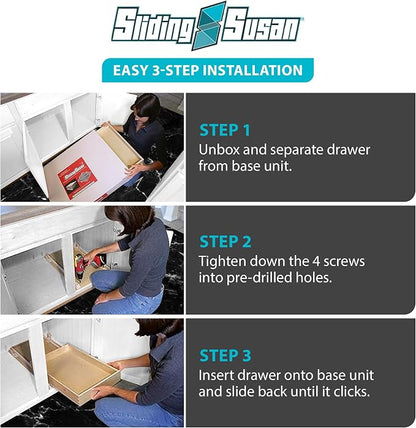 SlidingSusan Pull Out Drawer Organizer - Image 4