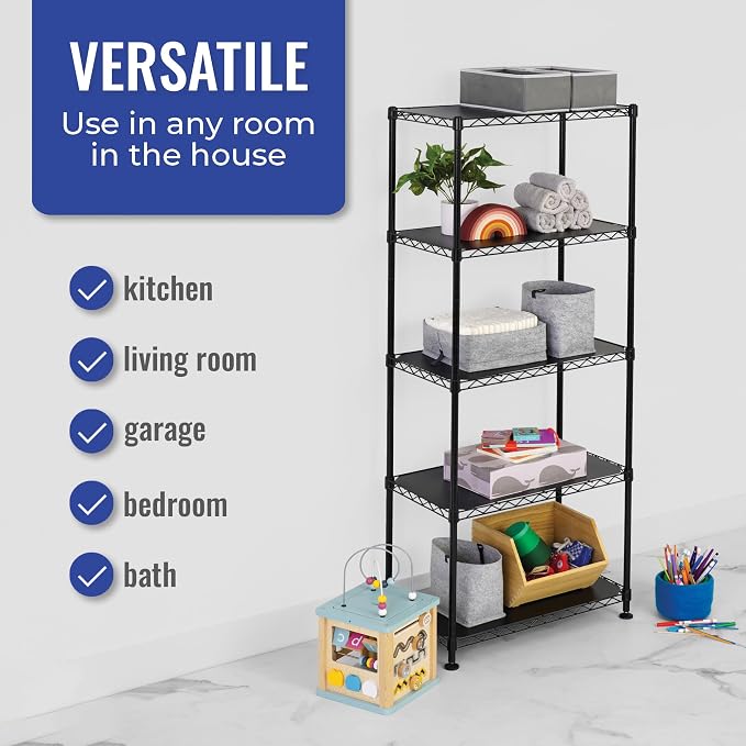 SafeRacks - NSF Certified Storage Shelves, Heavy Duty Steel Wire Unit - Image 3