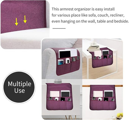 Sofa Armrest Organizer, Remote Control Holder - Image 5