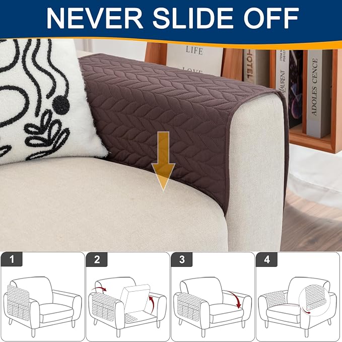Remote Control Holder for Armchair, Couch Caddy Organizer TV Remote Holder for - Image 7