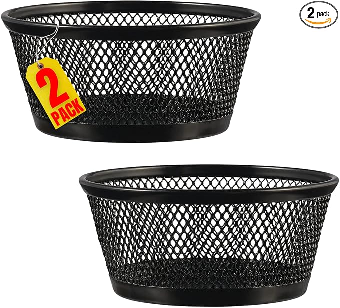 1InTheOffice Mesh Paper Clip Holder by 1InTheOffice
