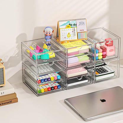 Versatile Acrylic Makeup Organizer, Drawer Organizer - Image 6