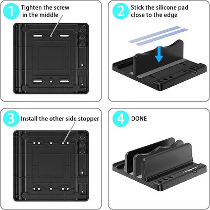 Vertical Laptop Stand Holder - Image 7
