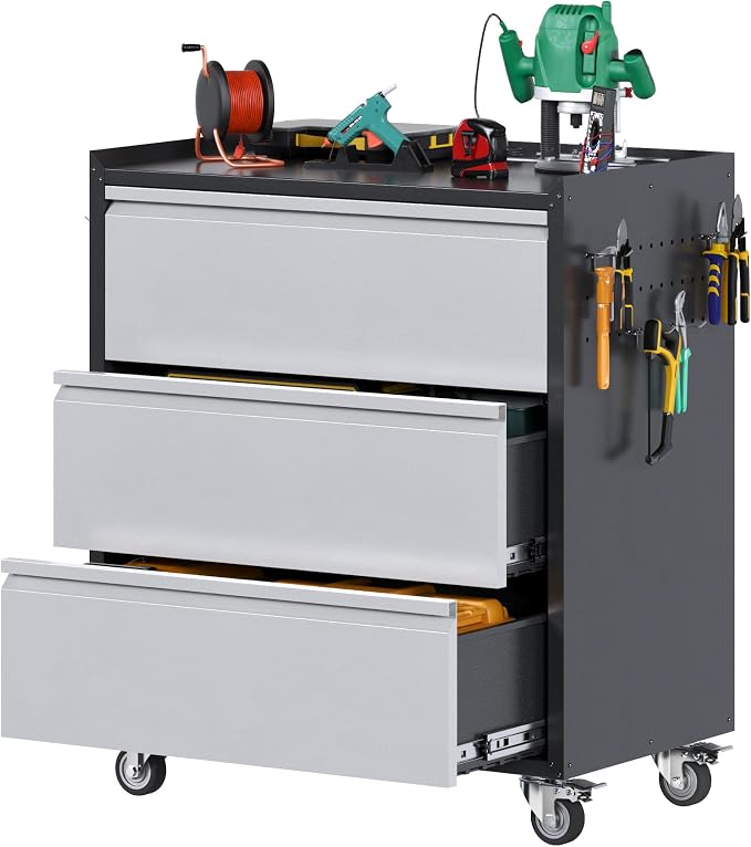 Aobabo Metal Garage Storage Cabinets by Aobabo