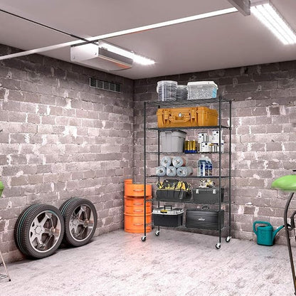 FDW | 6-Tier Wire Storage Shelves - Image 2
