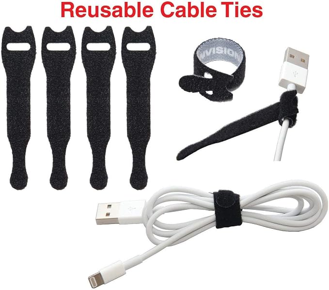 Desktop Cable Organizer, No Bad Smell, Bundled - Image 5
