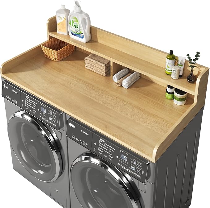 2-Tier Washer and Dryer Countertop by BigPonPon