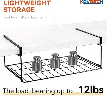 Under Shelf Basket, Space Saving Cabinet Organizers and Storage - Image 5