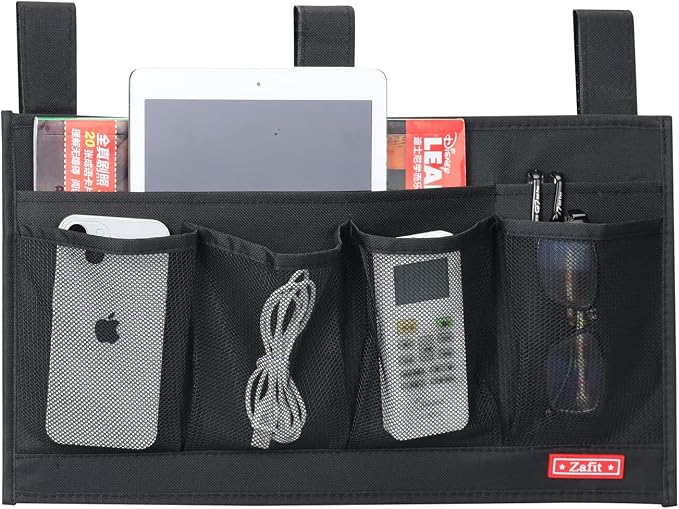 Hanging Bedside Caddy, Bedside Storage Organizer - Image 2