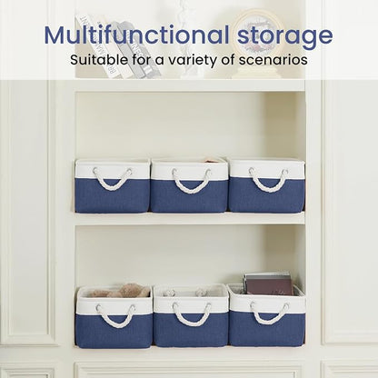 13.8x9.8x6.7 Inch Fabric Small Storage Bins - Image 6