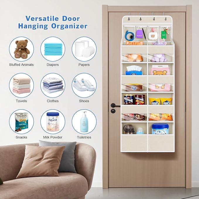Univivi Upgraded Over Door Organizer - Image 9