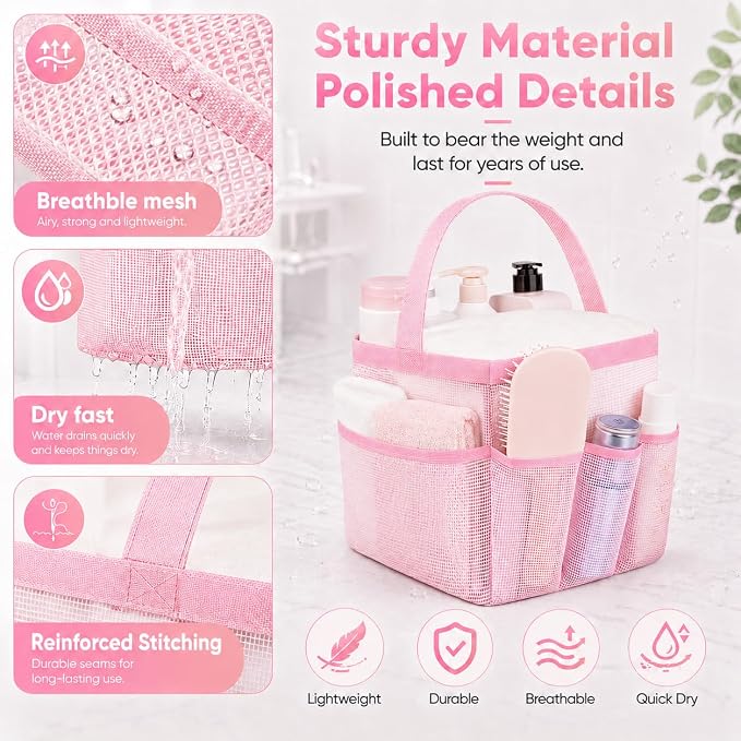 Mesh Shower Caddy Portable - Image 3