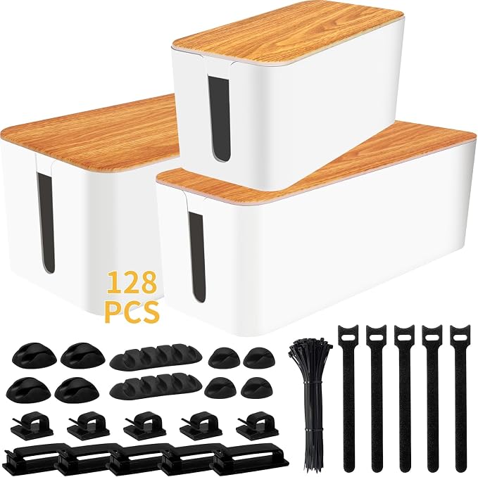 YUANYE Cable Management Box Cable Management Kit by YUANYE
