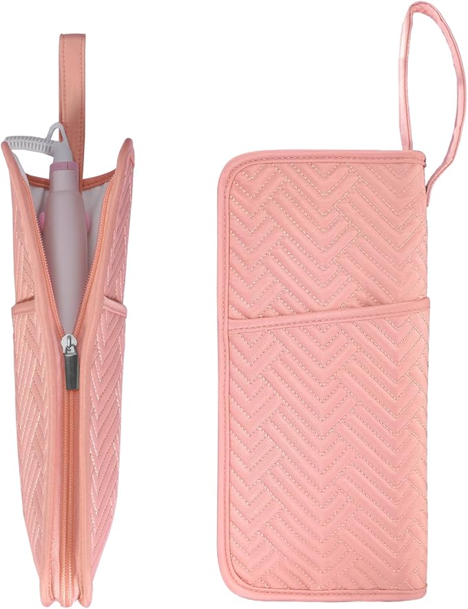 SITHON Hot Iron Holder & Mat, Heat Resistant Hair Tools Travel Bag Portable Hot by SITHON