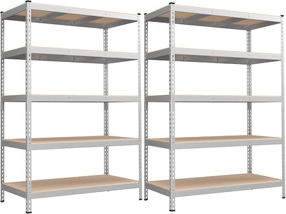 SONGMICS 5-Tier Storage Shelves, Load 2310 lb, Boltless Assembly, Adjustable by Unknown