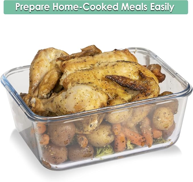 Large Glass Food Storage Container - Image 4
