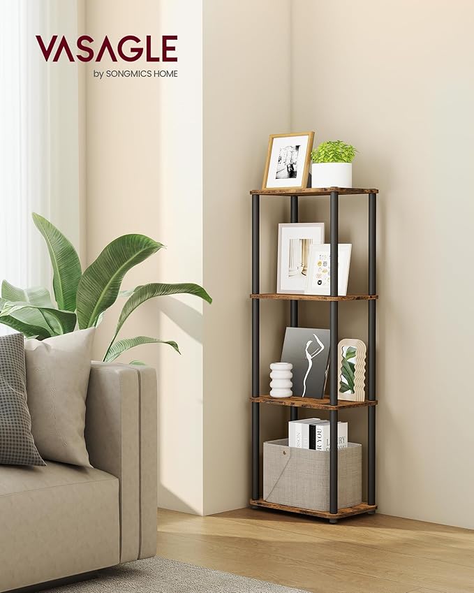 VASAGLE Superfast Toolless Assembly, 4-Tier Shelf - Image 3