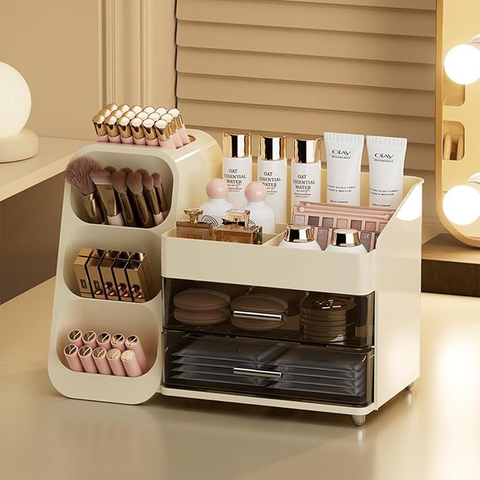 Makeup Organizer with Drawers, Large Capacity Countertop Organizer - Image 4