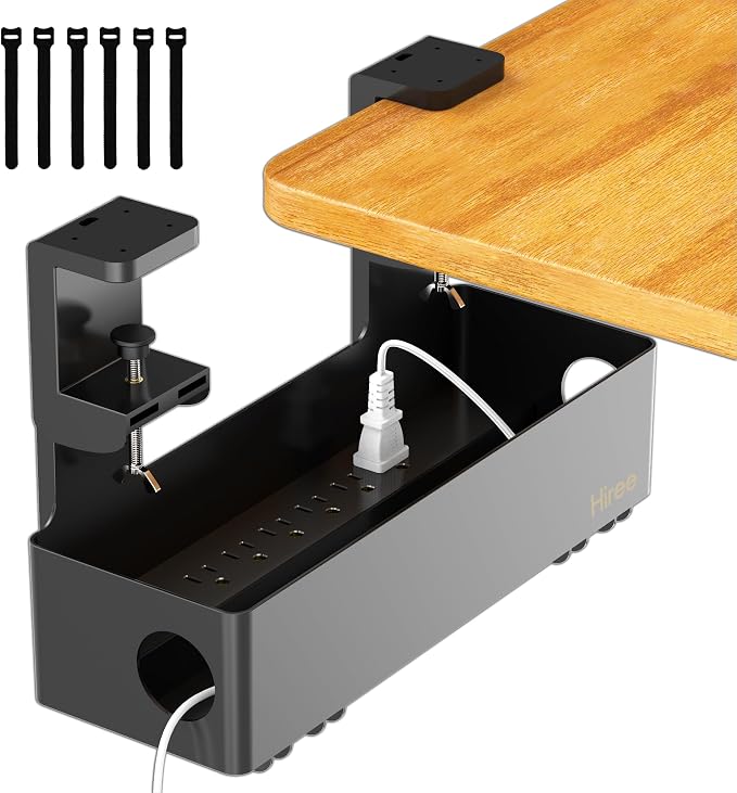 Under Desk Cable Management Tray by Hiree