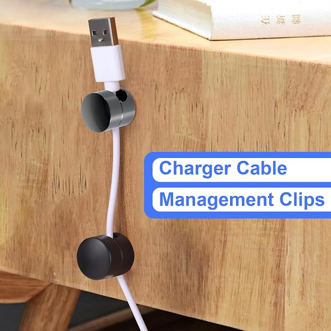 3 Sets Charger Holders for Cords, Adjustable Cable Anchor Holders, Adhesive - Image 5
