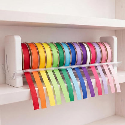 Kathfly 2 Set Plastic Ribbon Spool Holder Ribbon Rack - Image 7