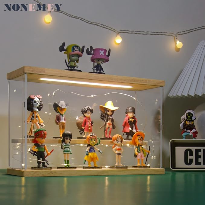 NONEMEY Clear Acrylic Display Case Stand - Image 4