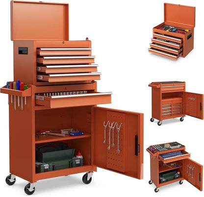 Goplus Tool Chest, 5 Drawers Rolling Tool Cabinet by Goplus